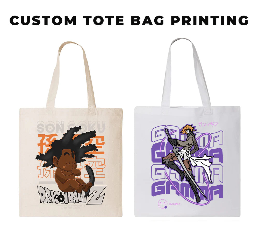 CUSTOM DTG TOTE BAG PRINTING