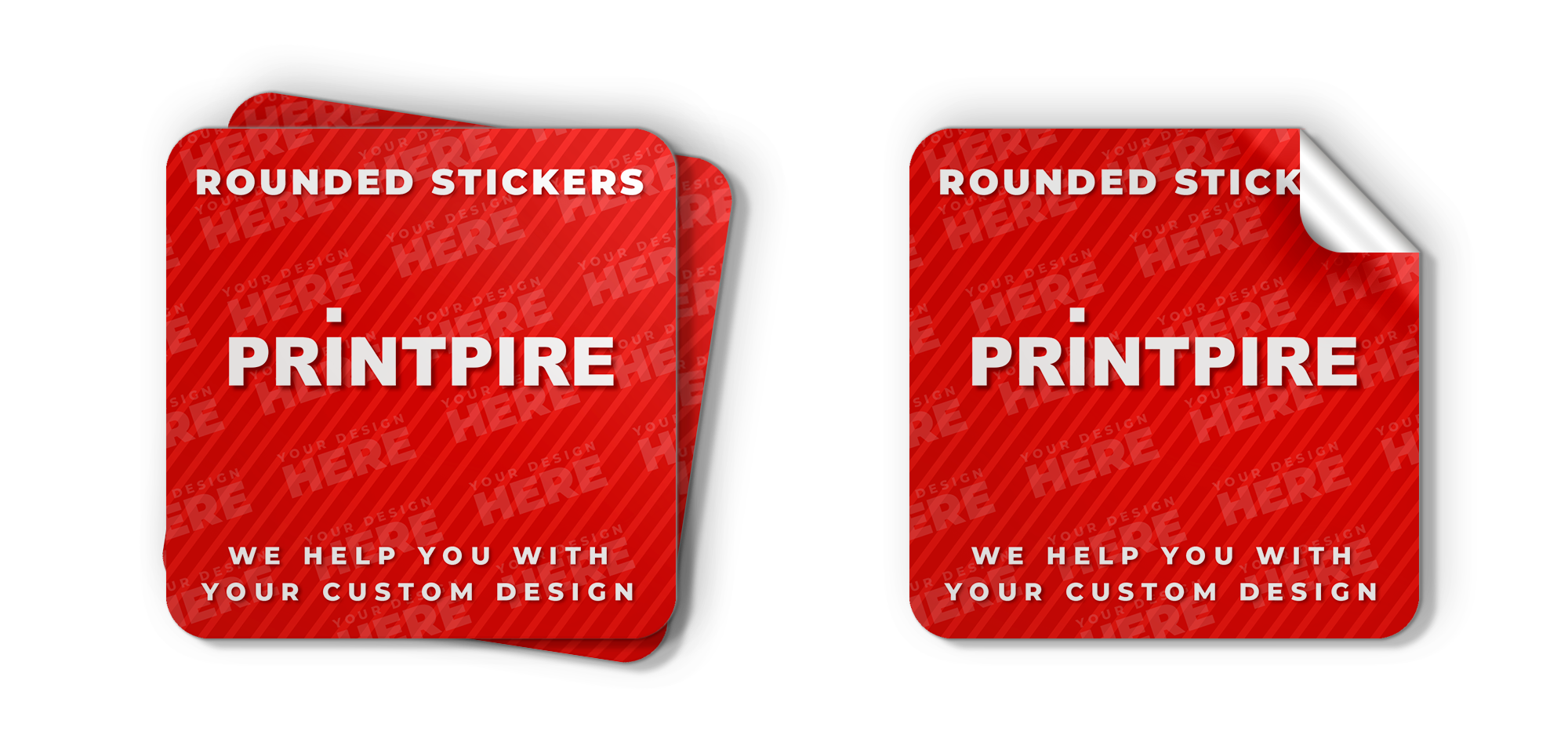 Rounded Stickers