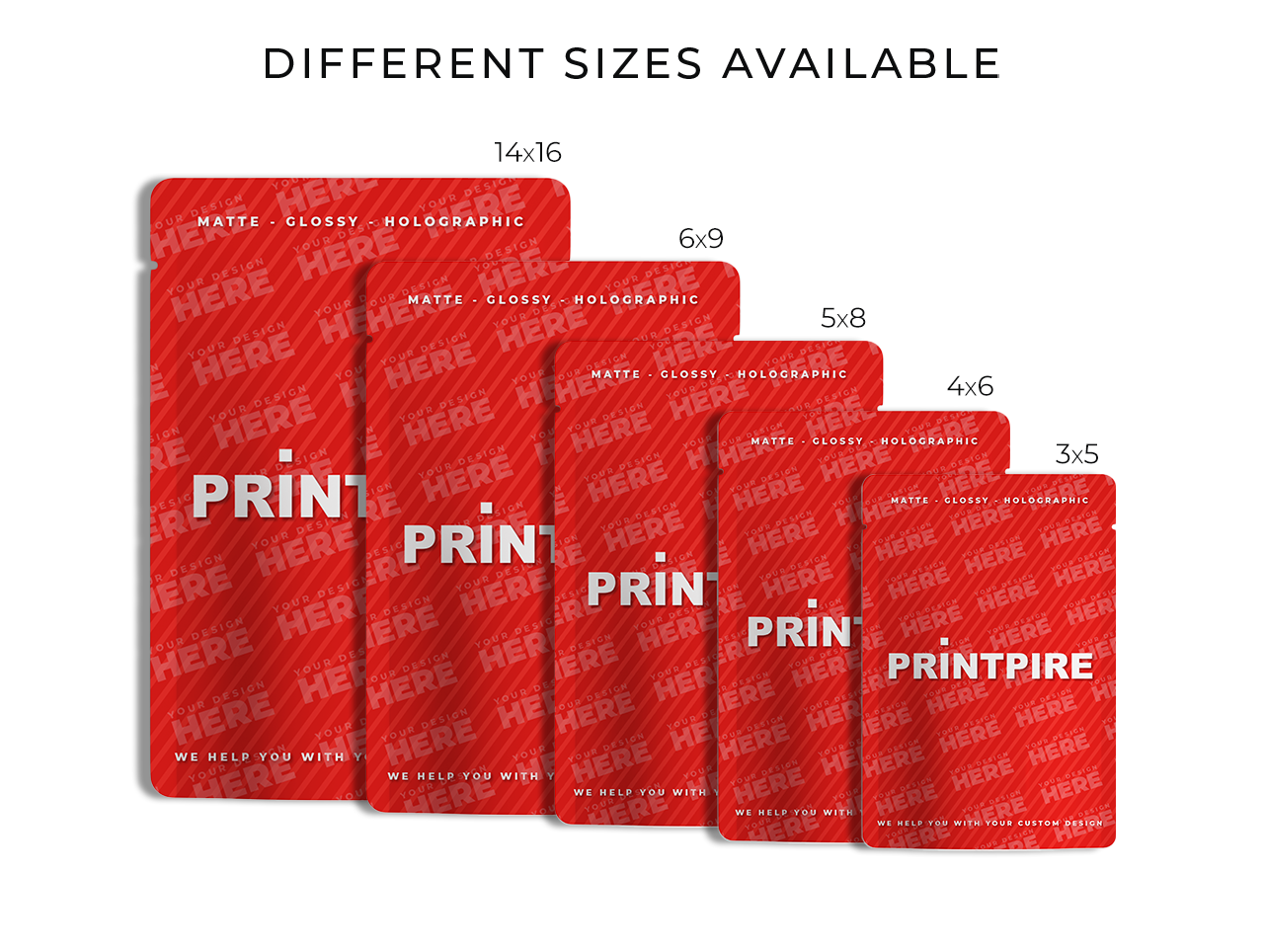 Custom Mylar Bags Direct Print