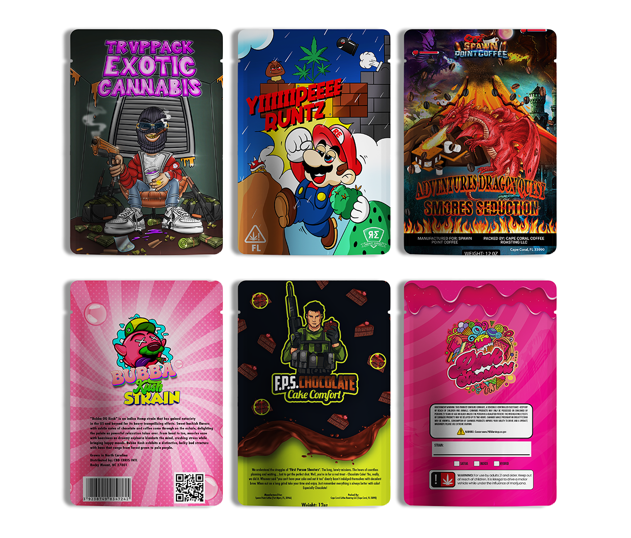 Custom Mylar Bags Direct Print