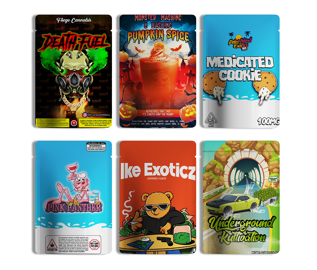 Custom Mylar Bags Direct Print