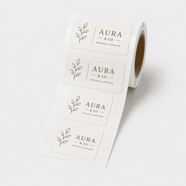 Rounded Corner Labels, view 1
