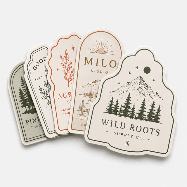 Die Cut Stickers, view 1