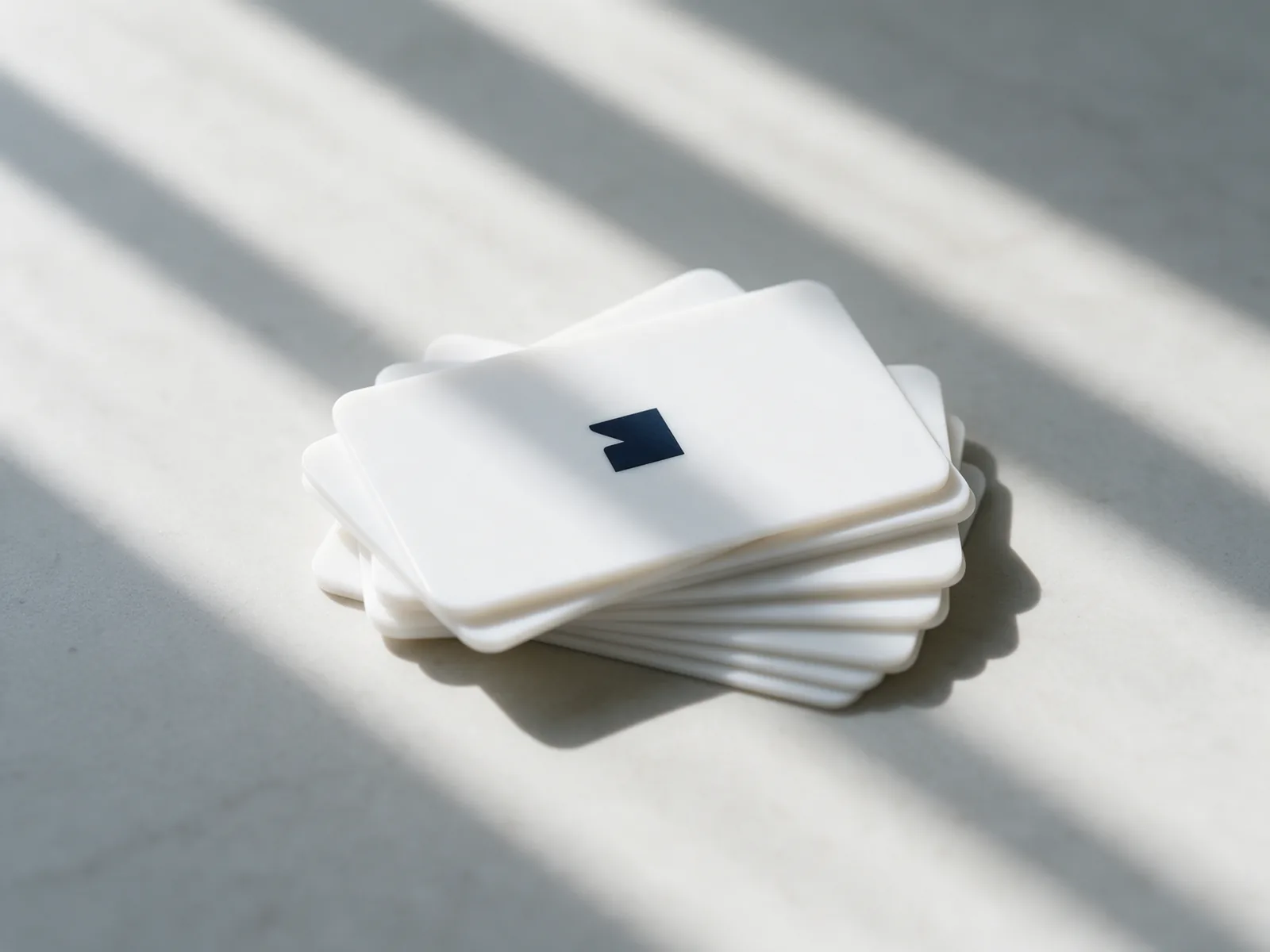 Waterproof business cards