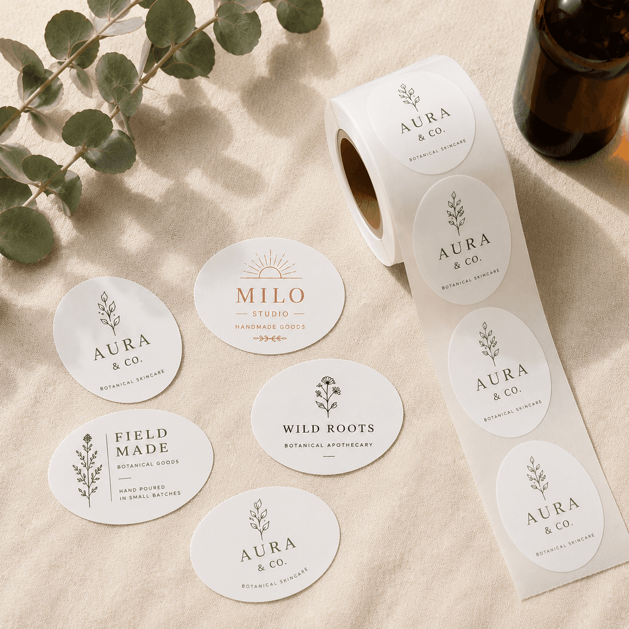 Oval Labels