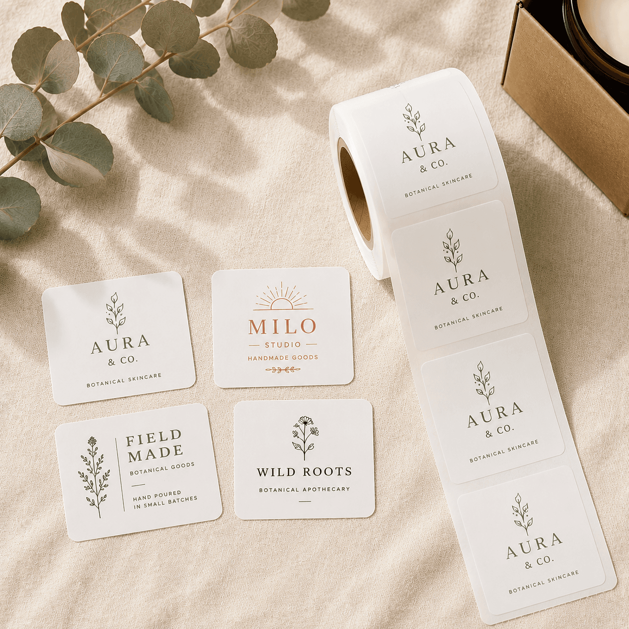 Rounded Corner Labels