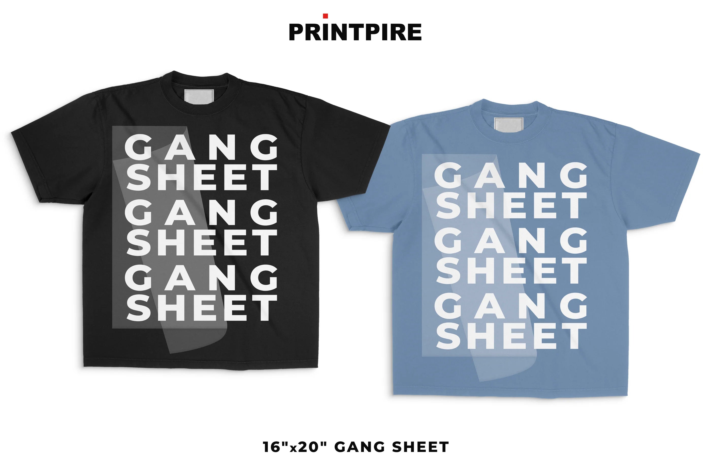 DTG DTF TRANSFERS GANG SHEET BUILDER 16 X 20IN OR 14 X 16IN