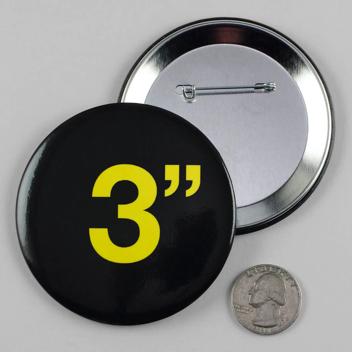 3" Round buttons