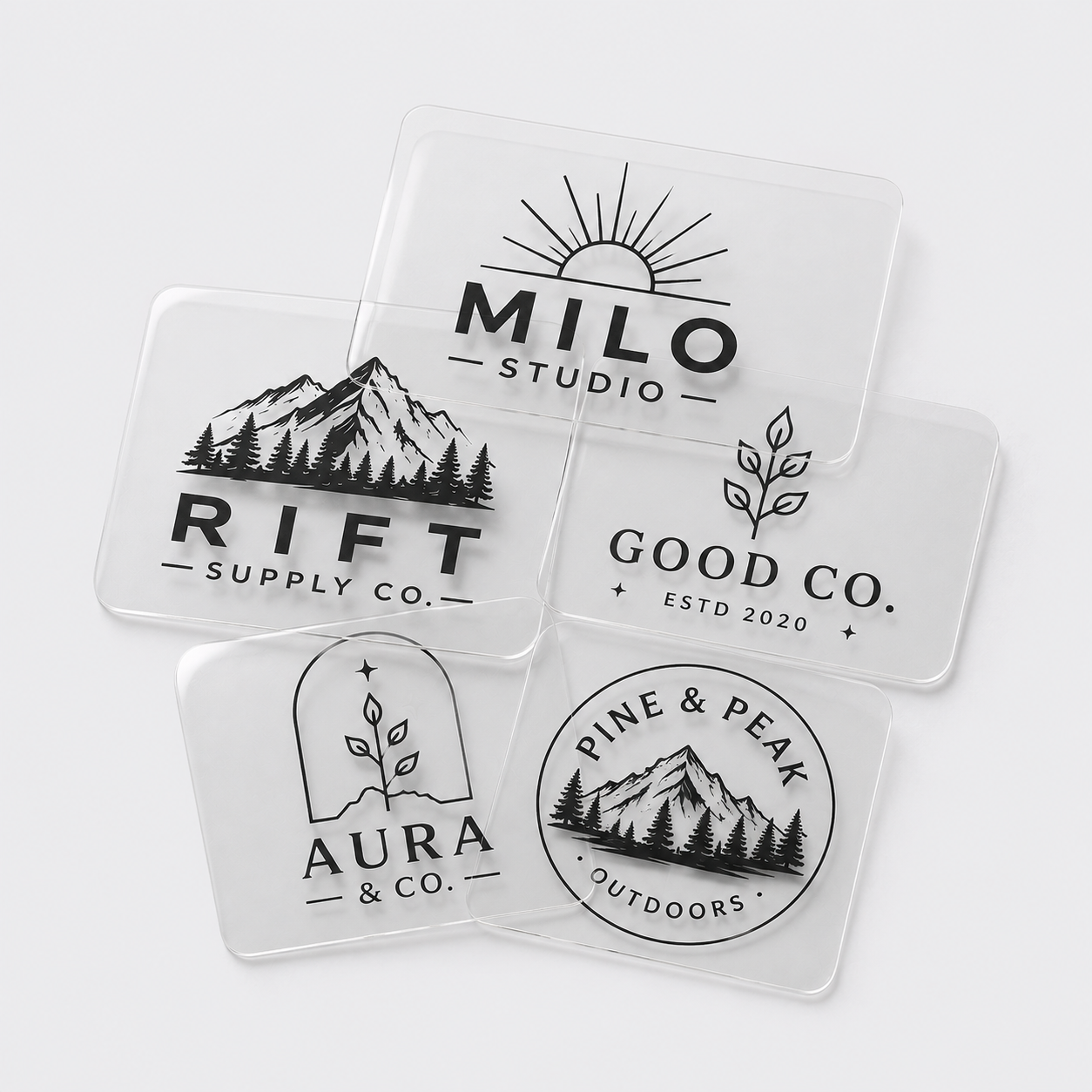 Custom Clear Stickers · Transparent Vinyl Stickers | PrintPire | PrintPire